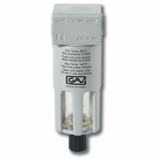 Filter In Line 1/4" Water Trap
